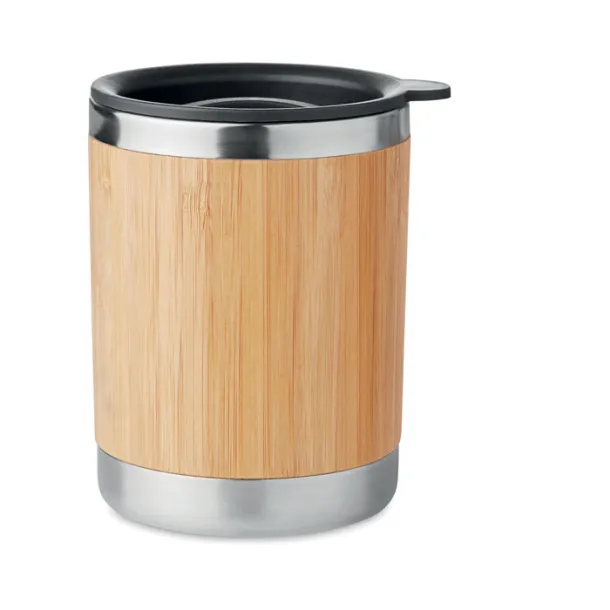 LOKKA Tumbler S/S and bamboo 250ml Wood