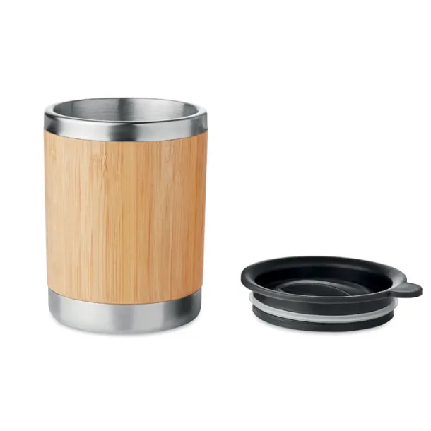 LOKKA Tumbler S/S and bamboo 250ml Wood