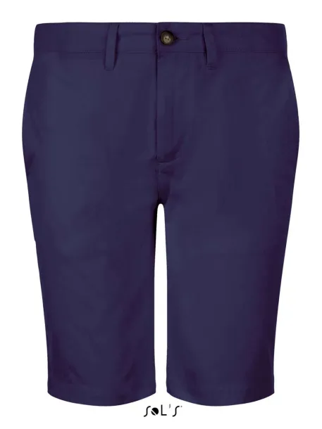 SOL'S JASPER MEN'S CHINO SHORTS - SOL'S French Navy