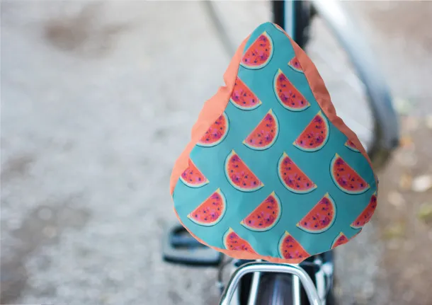 CreaRide personalizirana navlaka za sjedalo na bicikli Bijela
