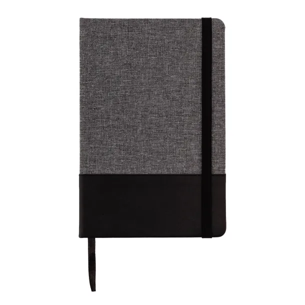 AMADORA notebook with lined pages 140x210 / 160 pages Grey