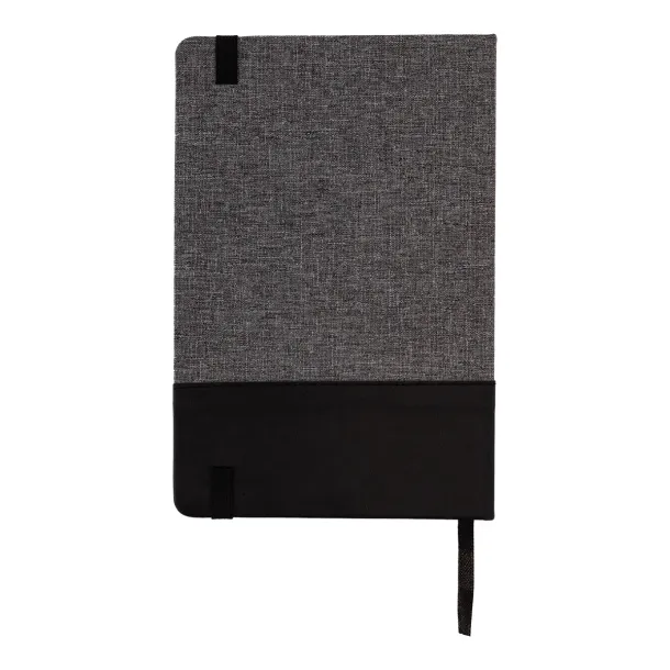 AMADORA notebook with lined pages 140x210 / 160 pages Grey