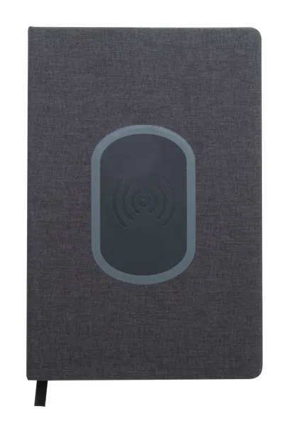 Juglans Notes/ wireless punjač, A5 Crna