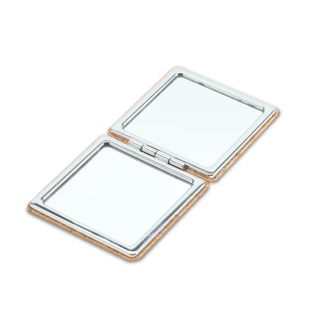 MIRAR mirror with a cork frame Beige