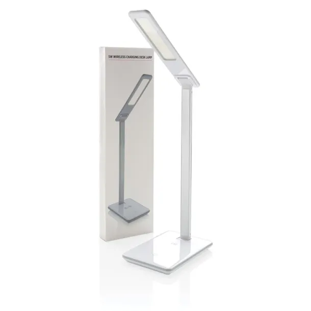  5W Wireless Charging Desk Lamp - XD Collection White 