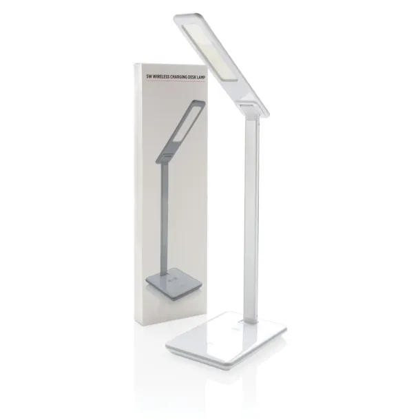  5W Wireless Charging Desk Lamp - XD Collection White 