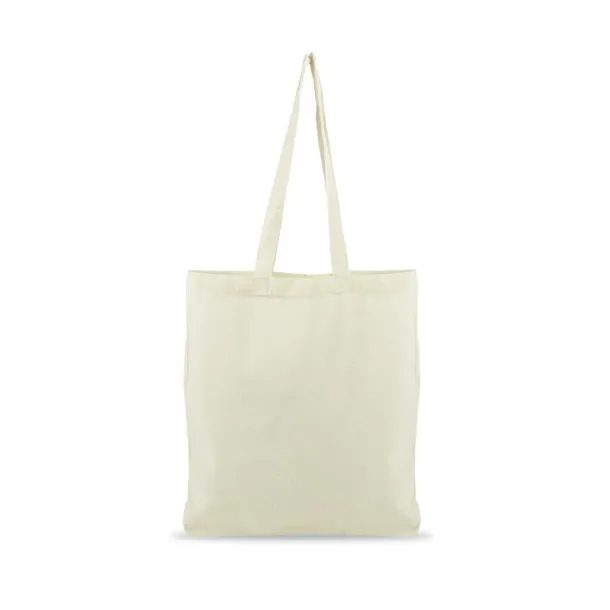  Cotton shopping bag, 180 g/m2 beige