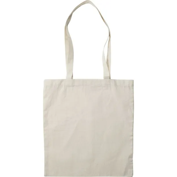  Cotton shopping bag, 180 g/m2 beige