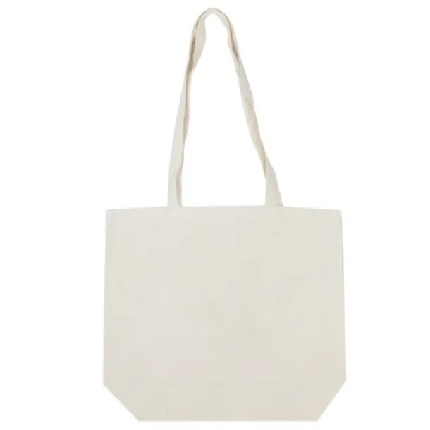  Cotton shopping bag, 240 g/m2 beige