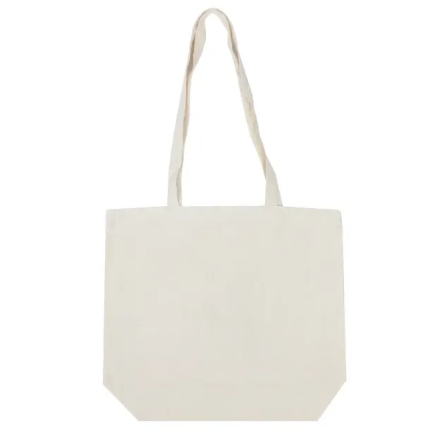  Cotton shopping bag, 240 g/m2 beige