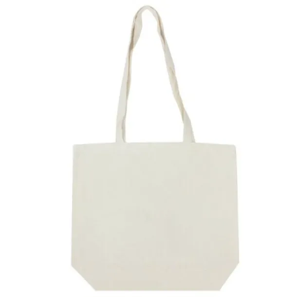  Cotton shopping bag, 240 g/m2 beige