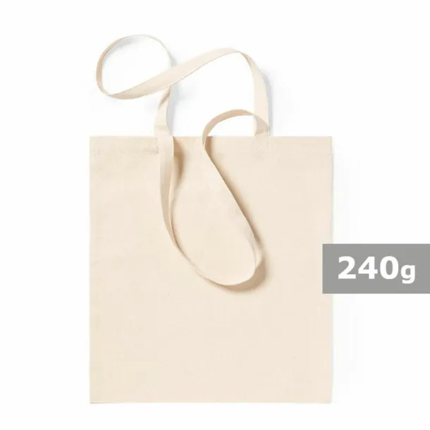  Cotton shopping bag, 240 g/m2 neutral