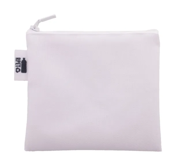 CreaBeauty S RPET custom cosmetic bag White