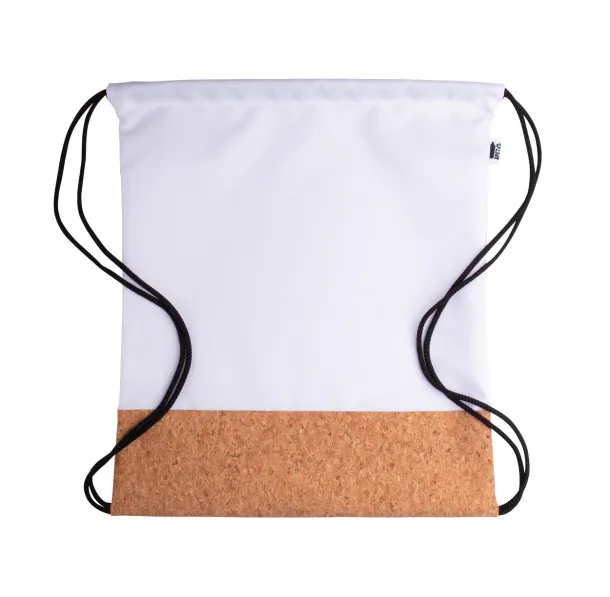 CreaDraw Cork custom drawstring bag Black White