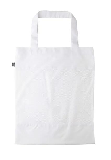 SuboShop Mesh RPET custom shopping bag White