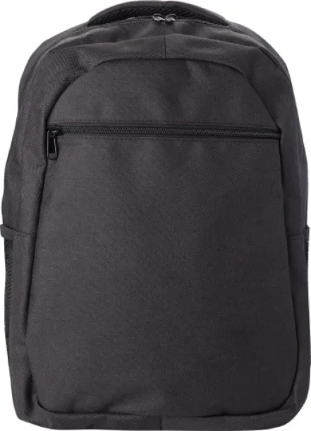 GLYNN Polyester (600D) backpack Crna