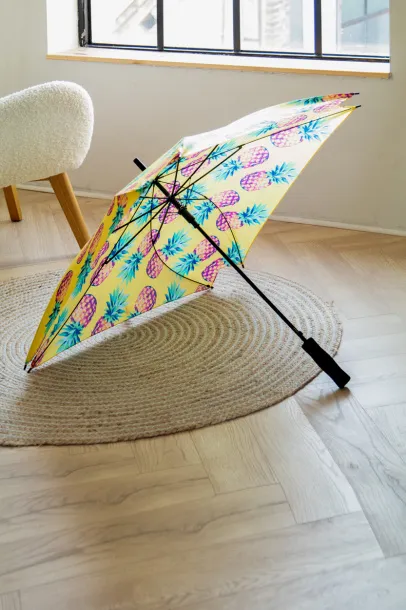 CreaRain Square custom umbrella White