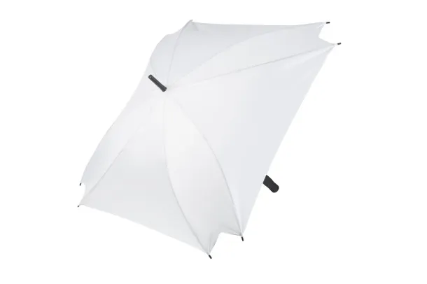 CreaRain Square custom umbrella White