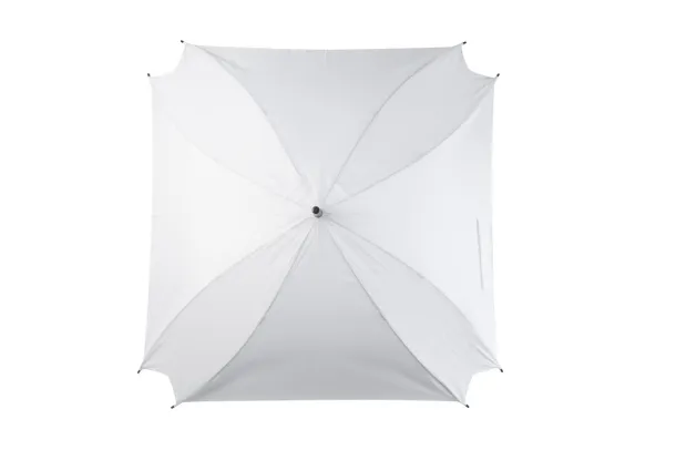 CreaRain Square custom umbrella White