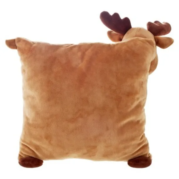 Grayson Plush reindeer, pillow brown