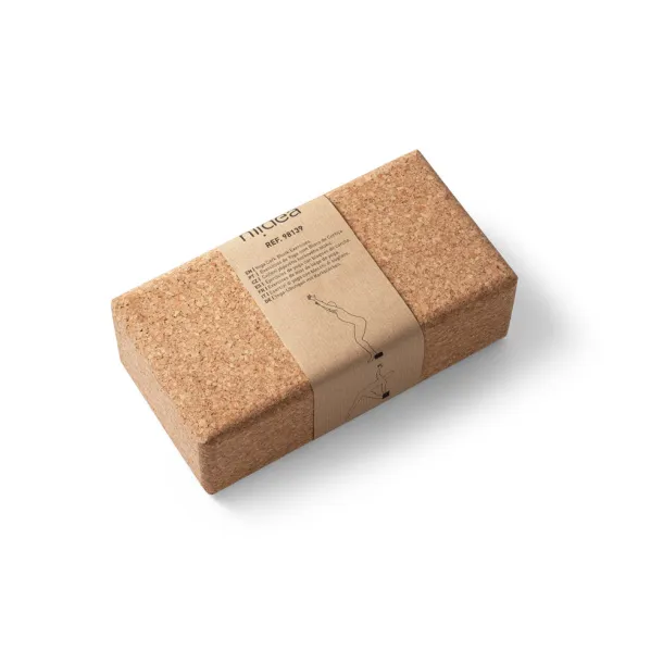 YALA Yoga Cork Block Natural