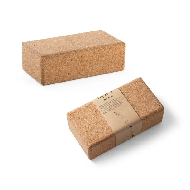 YALA Yoga Cork Block