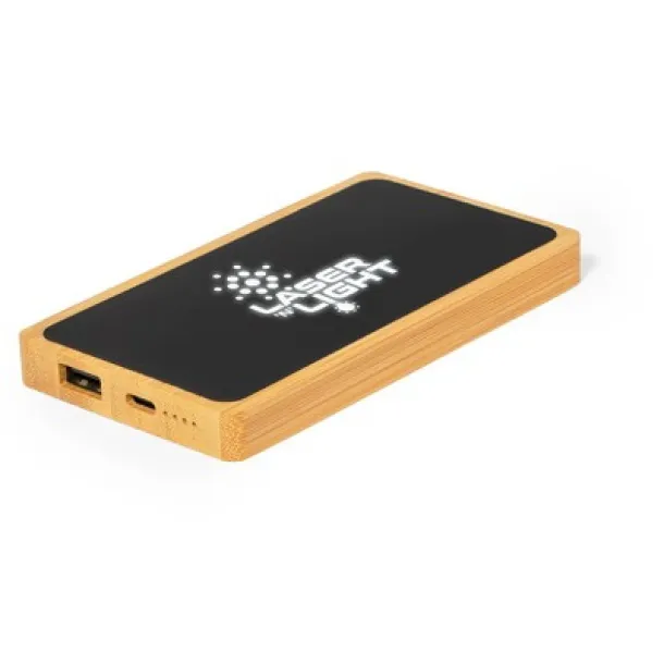  Bamboo power bank 5000 mAh neutral