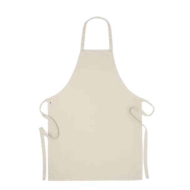 RAIPUR Organic cotton apron 200 gr/m² Beige