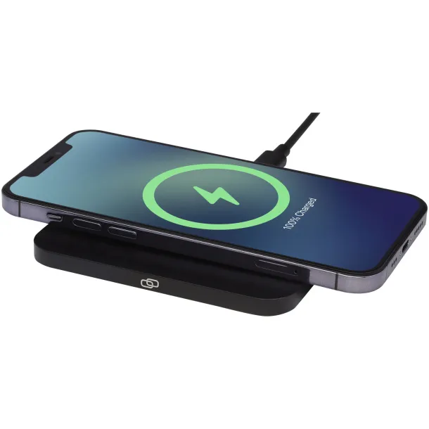 Hybrid 15W premium wireless charging pad - Tekiō® Solid black