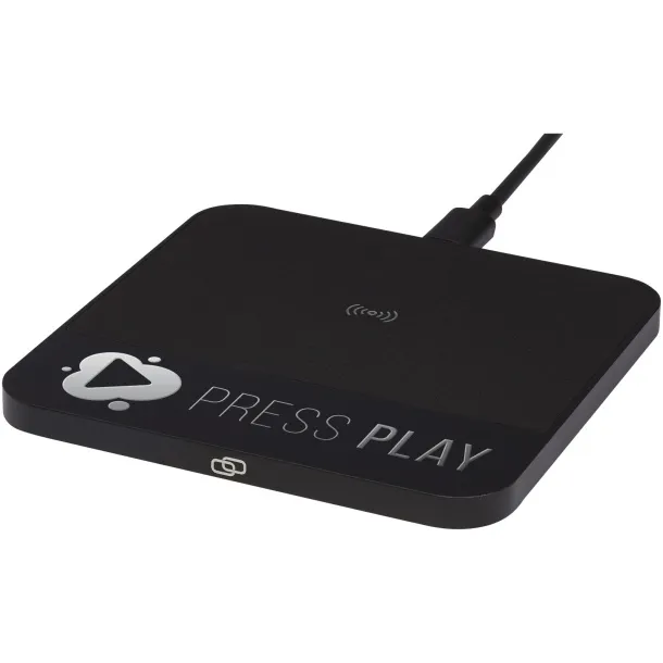 Hybrid 15W premium wireless charging pad - Tekiō® Solid black