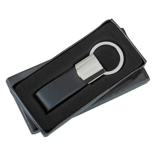 SHINY key ring Black