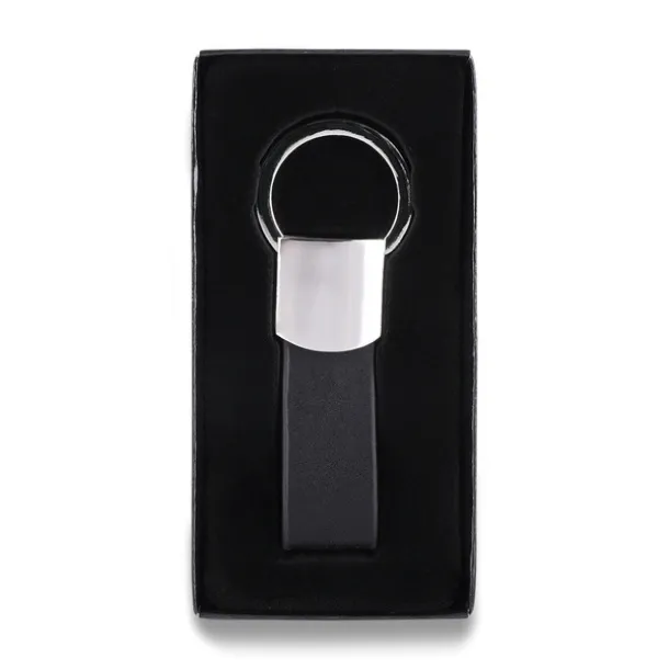 SHINY key ring Black