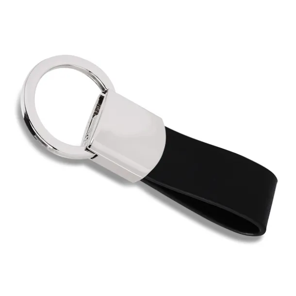 SHINY key ring Black