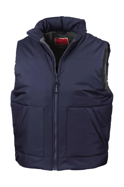  Fleece Lined Bodywarmer - Result Navy