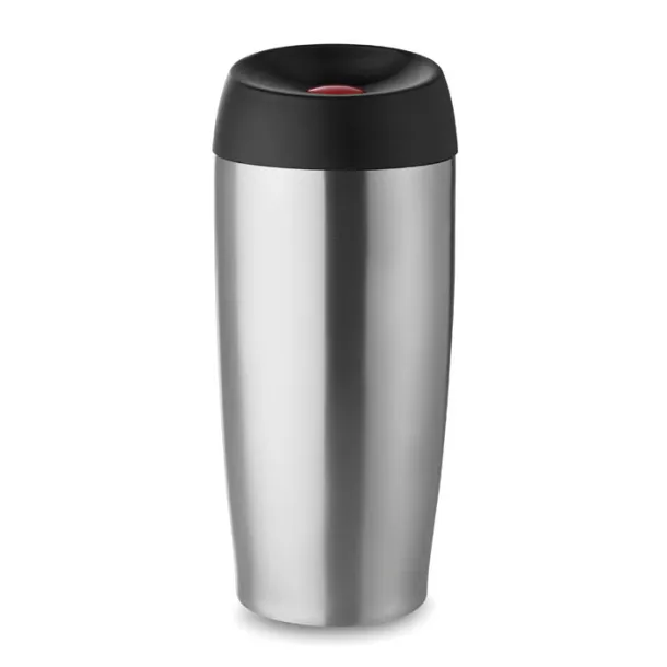 UPPSALA Double wall travel mug 350 ml Matt Silver