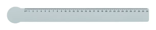 Couler 30 30 cm ruler, house White