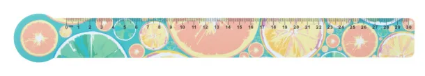 Couler 30 30 cm ruler, house White