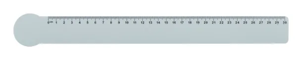 Couler 30 30 cm ruler, house White