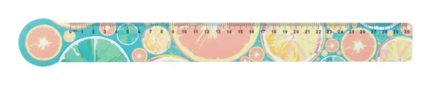 Couler 30 30 cm ruler, house White