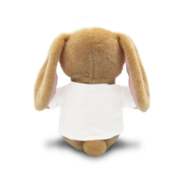 Jumpie RPET plush rabbit light brown