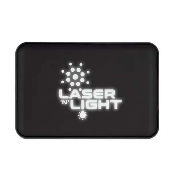  RPET power bank 5000 mAh Crna