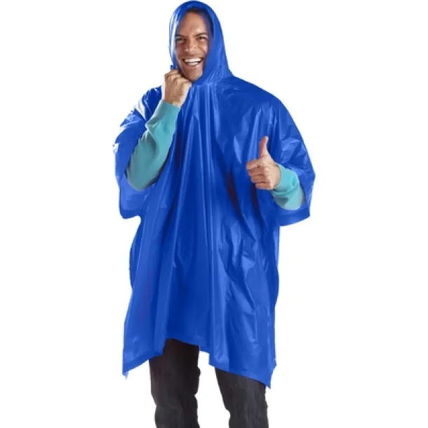  Poncho with hood yellow