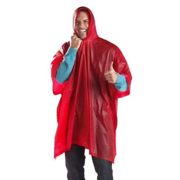  Poncho with hood yellow