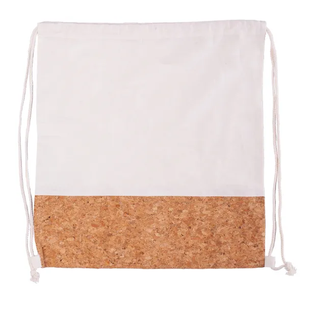 ALFENA cork backpack Beige