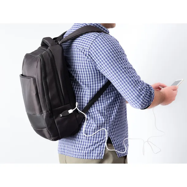 OXNARD laptop backpack Black