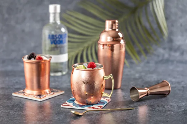 Mule šalica za koktele, 500 ml rose