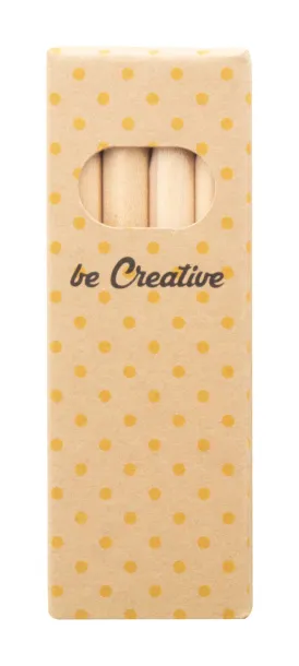 Penxil 4 Eco custom 4 pc pencil set Natural