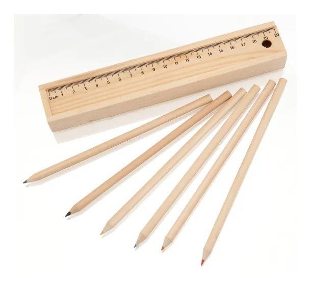 Dragon pencil set Beige