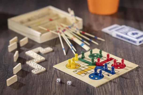 CATRO Game set 4 in 1 Prirodna