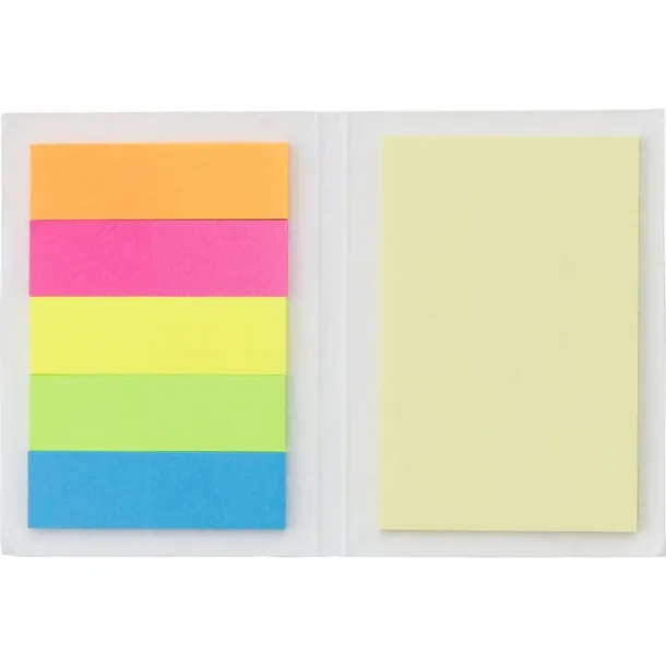  Memo holder, sticky notes, seed paper Bijela